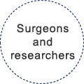 Surgeons and researchers